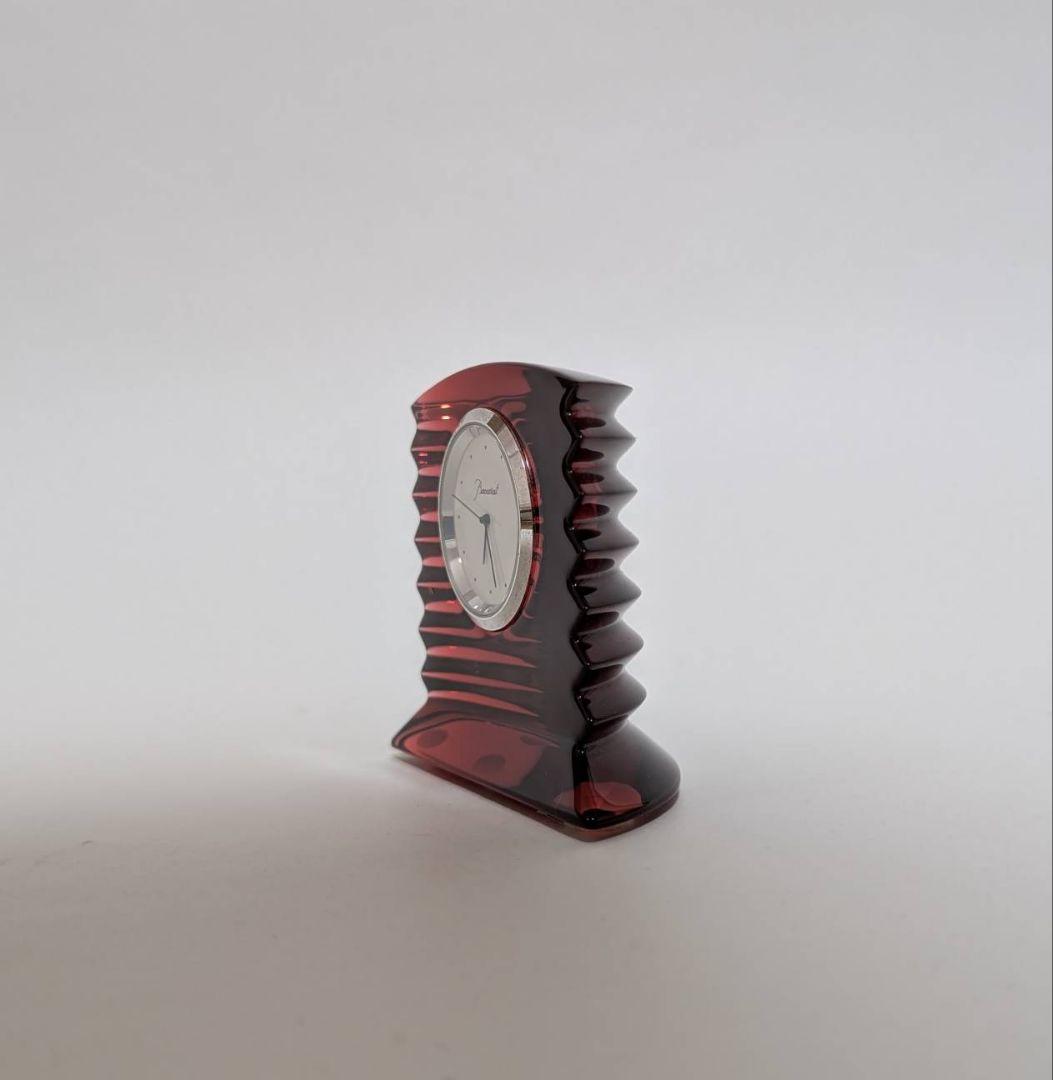 バカラクリスタルバカラクリスタル／置時計／動作未確認／置時計／動作未確認