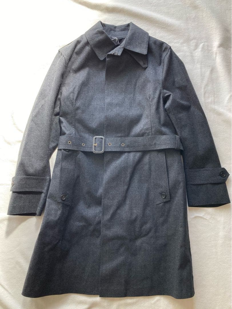 未使用タグ付　ポールスミス別注　マッキントッシュ　グレンチェック　コート　M