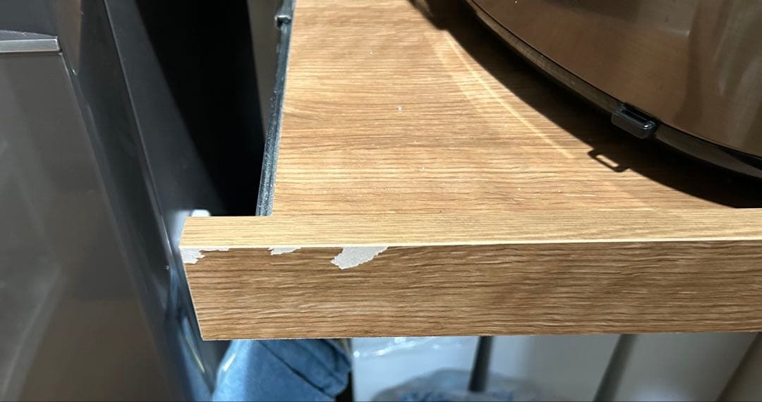 【3/14〜発送可】ニトリ ごみ箱が入るキッチンラック レンジ台 高さ128cm