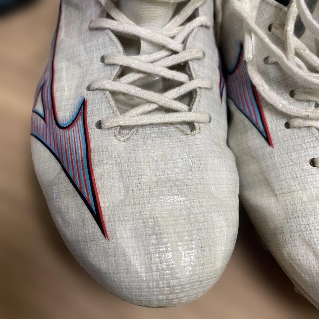 Mizuno サッカーシューズ ホワイト スパイク
