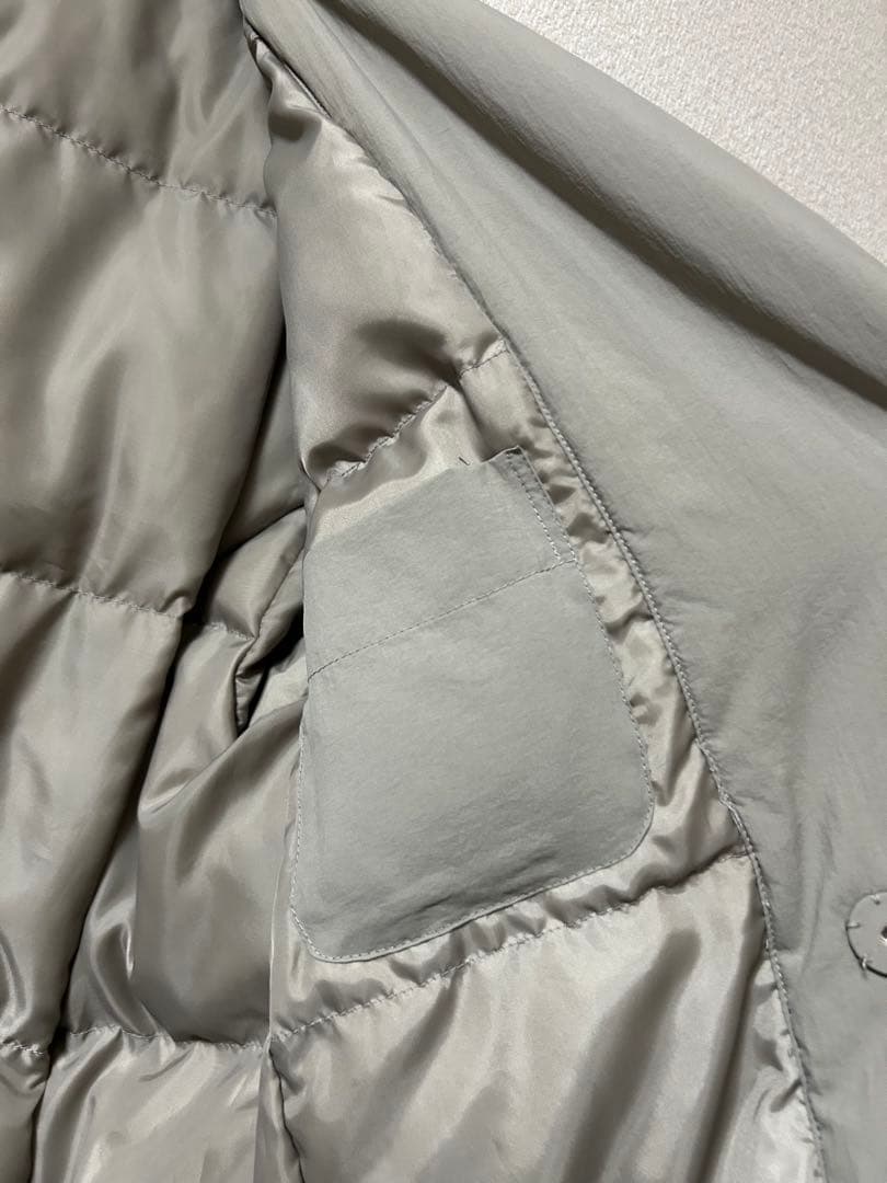 【B.C STOCK】ワッシャーナイロンダウンチェスターコート カーキ M