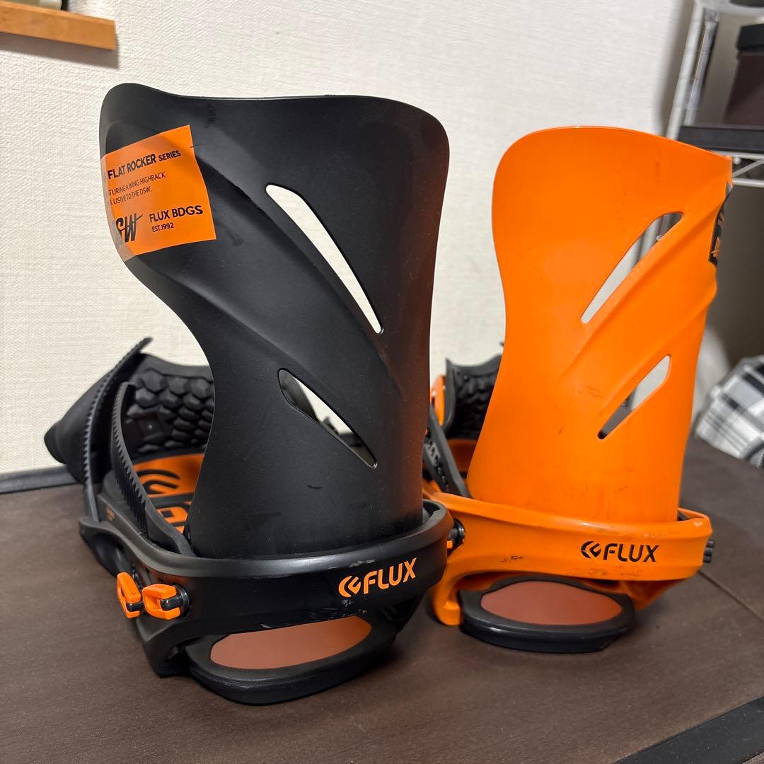FLUX DSW限定色ビンディング Mサイズ ブラック/オレンジ　フラックス