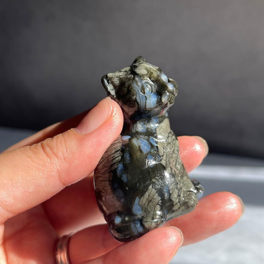 ケセラストーン ネコ 置物 猫