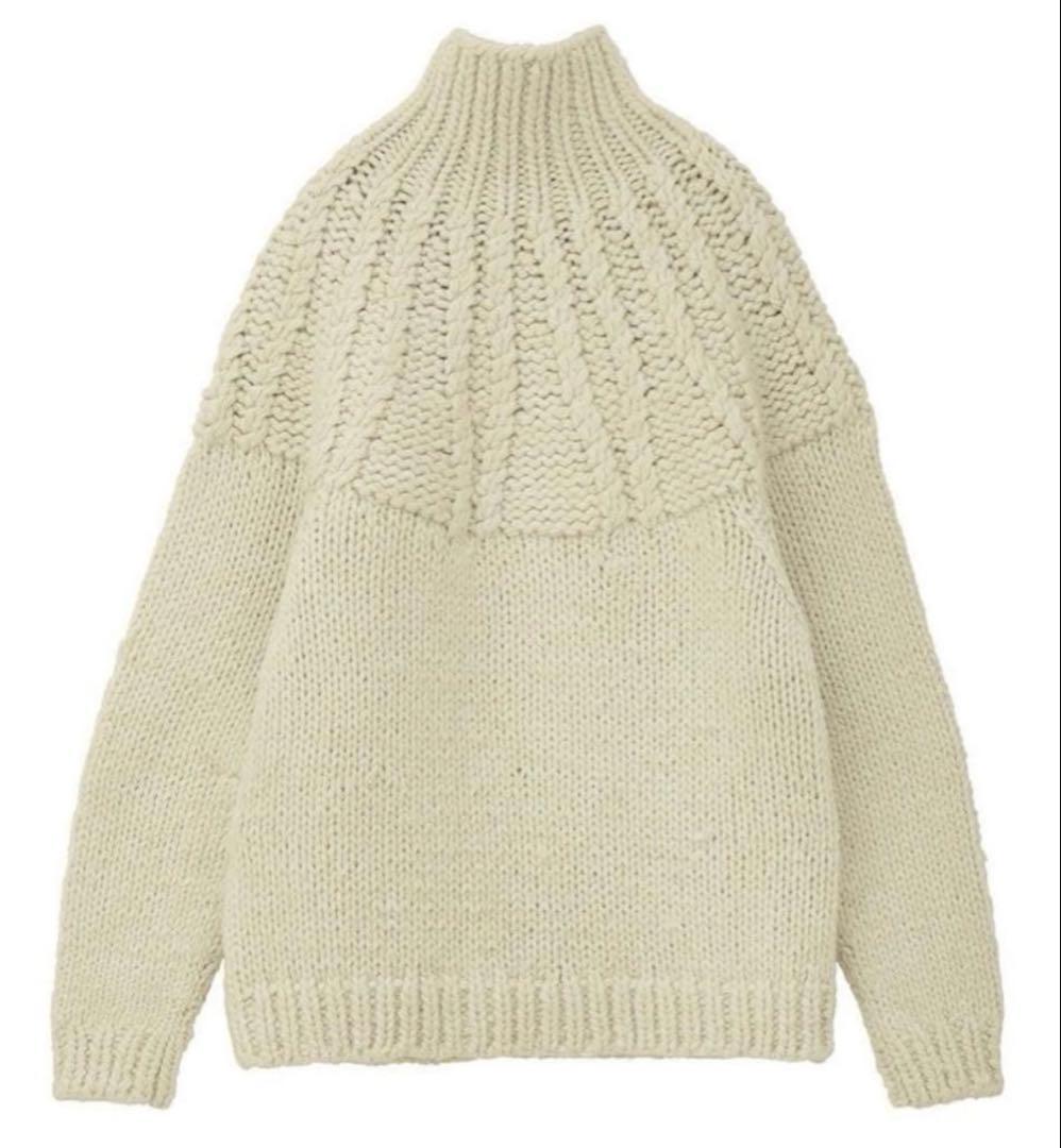 CLANE CHUNKY CABLE HAND KNIT TOPS サイズ1