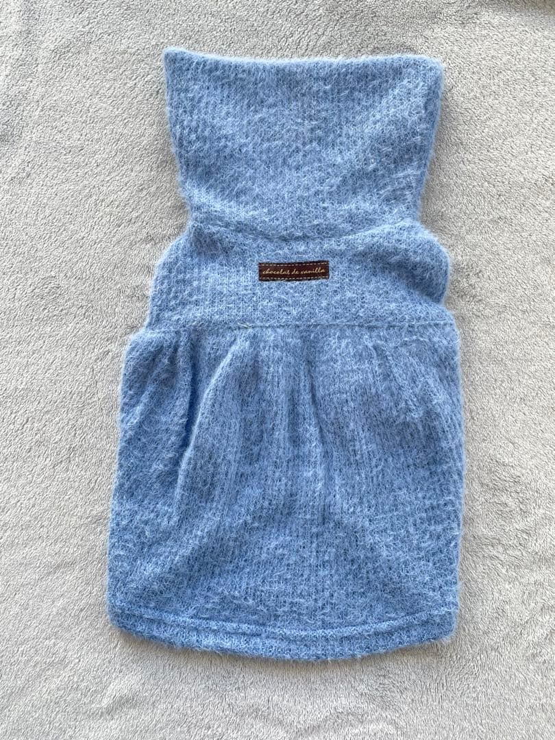 アトリエgg 新品　マカロンパーティ　ワンピース　ブルー　AtelierGG