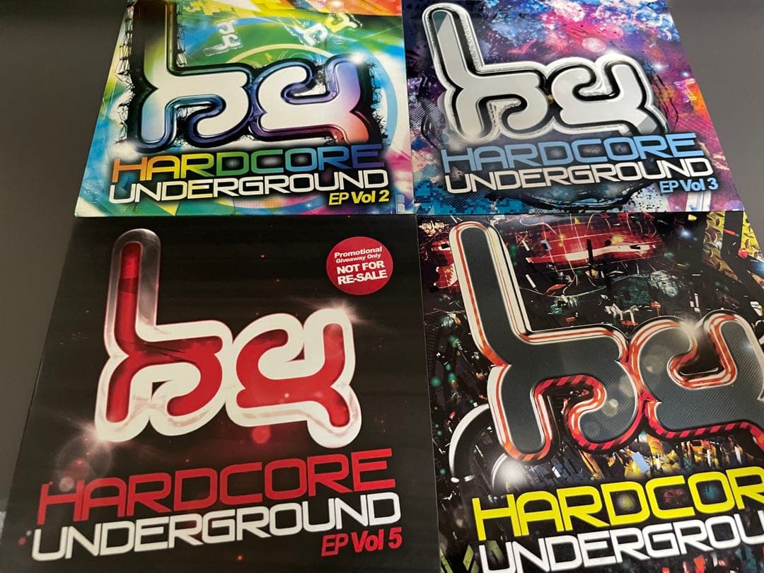 HARDCORE UNDERGROUND EP Vol2〜5