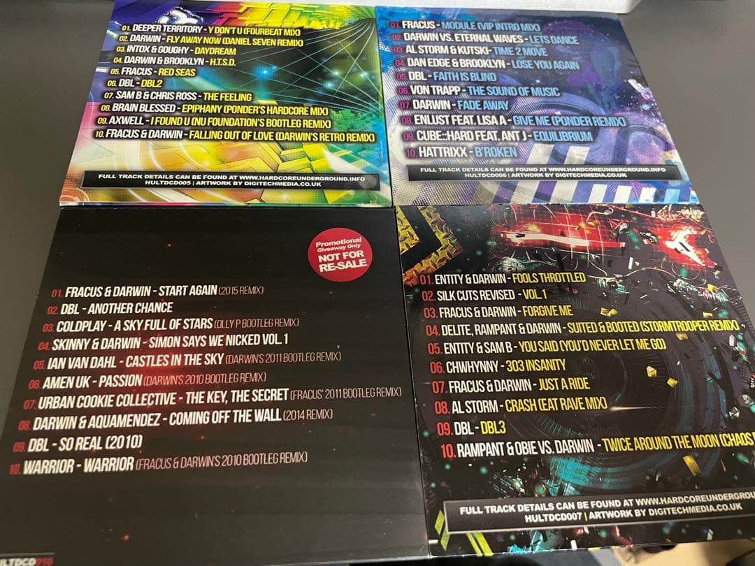 HARDCORE UNDERGROUND EP Vol2〜5