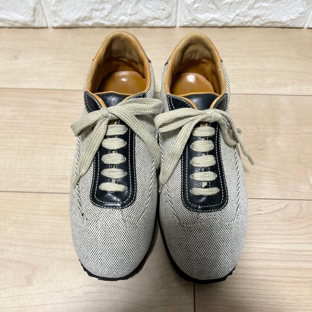 HERMES エルメス クイック トワルアッシュ　キャンバス 23.5cm