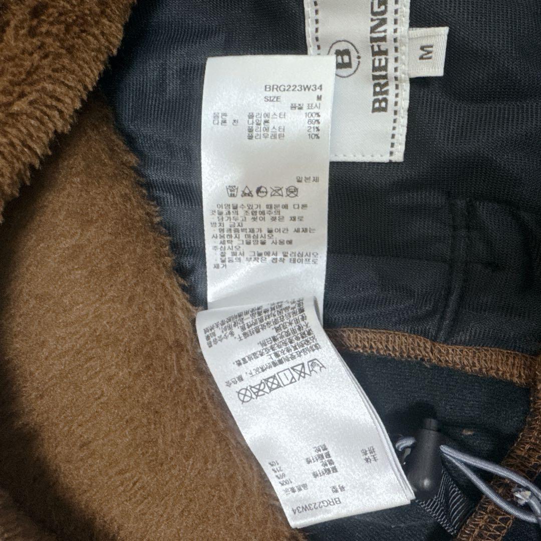 ✨美品✨BRIEFING ボア フリース パーカー POLATEC サイズM
