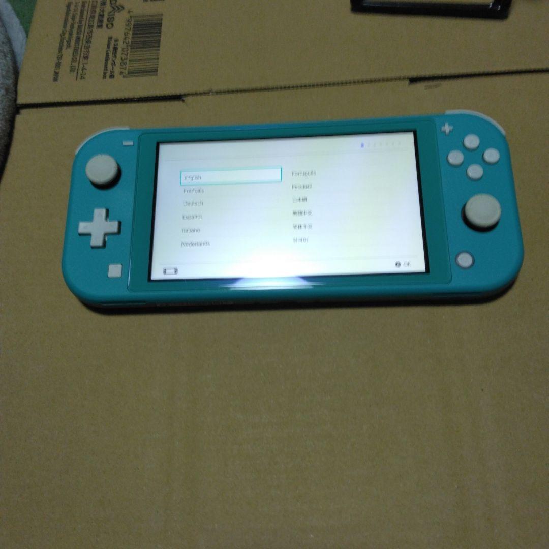 Nintendo Switch Lite ターコイズ　完動品。