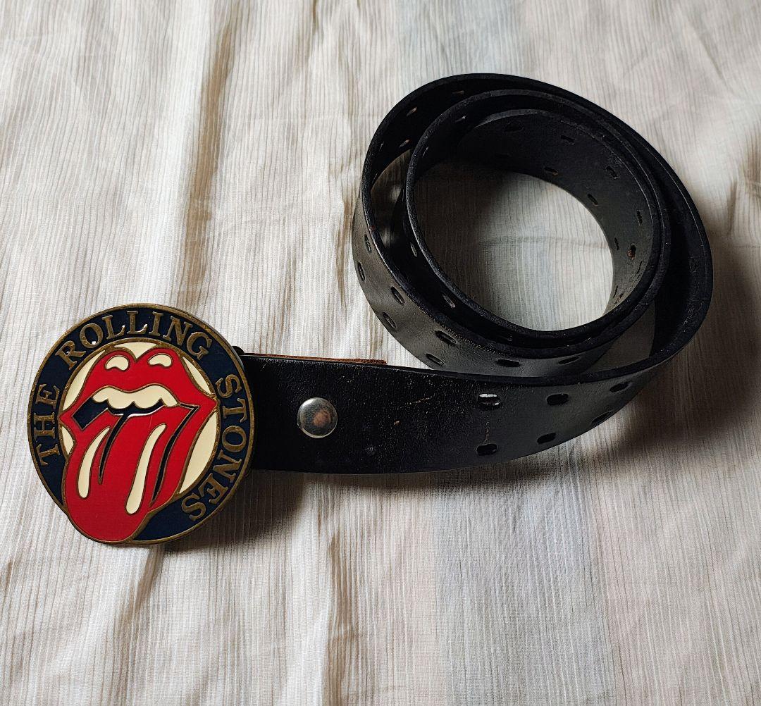 AD2005 コムデギャルソンオムプリュス　レザーベルト　 ローリングストーンズ