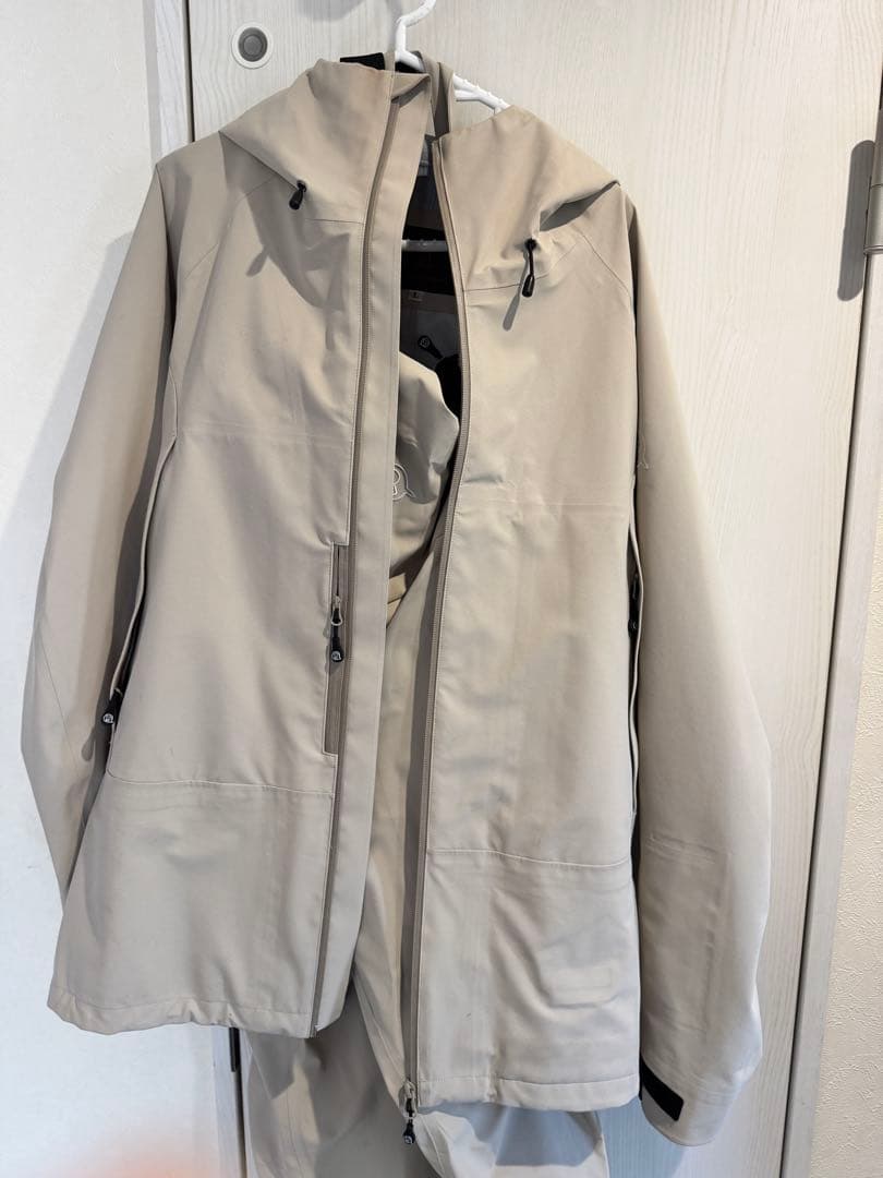 unfudge cloud JKT&PNT beige Lサイズ上下セット