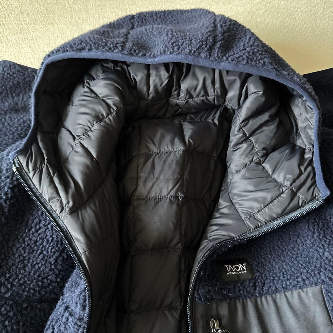 専用　ノーリーズ　TAION/タイオン　別注ボア×ダウンフードコート