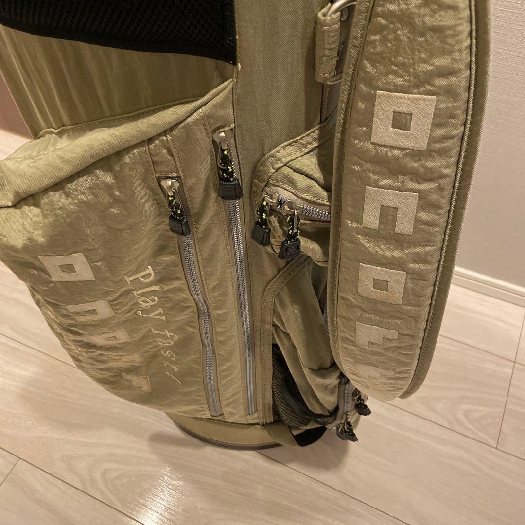 ONOFF キャディバッグ9型スタンド式 6分割 クレイベージュ OB0315