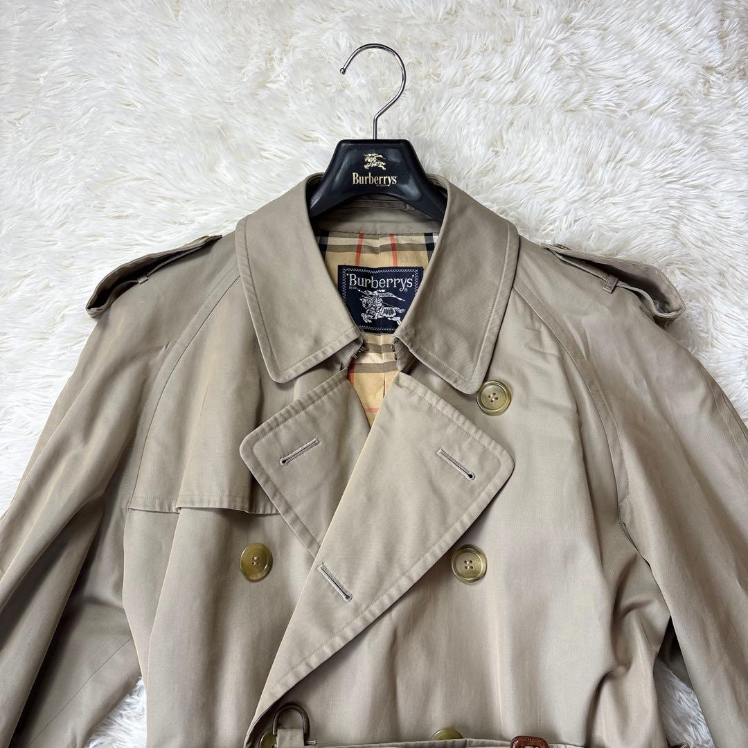 おにゃんこぽんBurberrys トレンチコート 裏地ノバチェック L