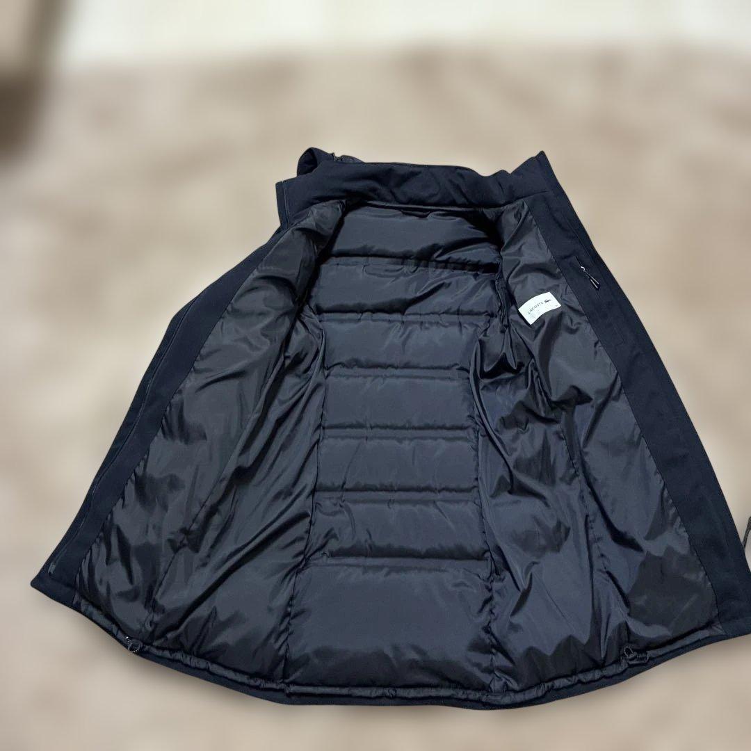 c*a様 Lacoste フード付きネイビー ダウンジャケット