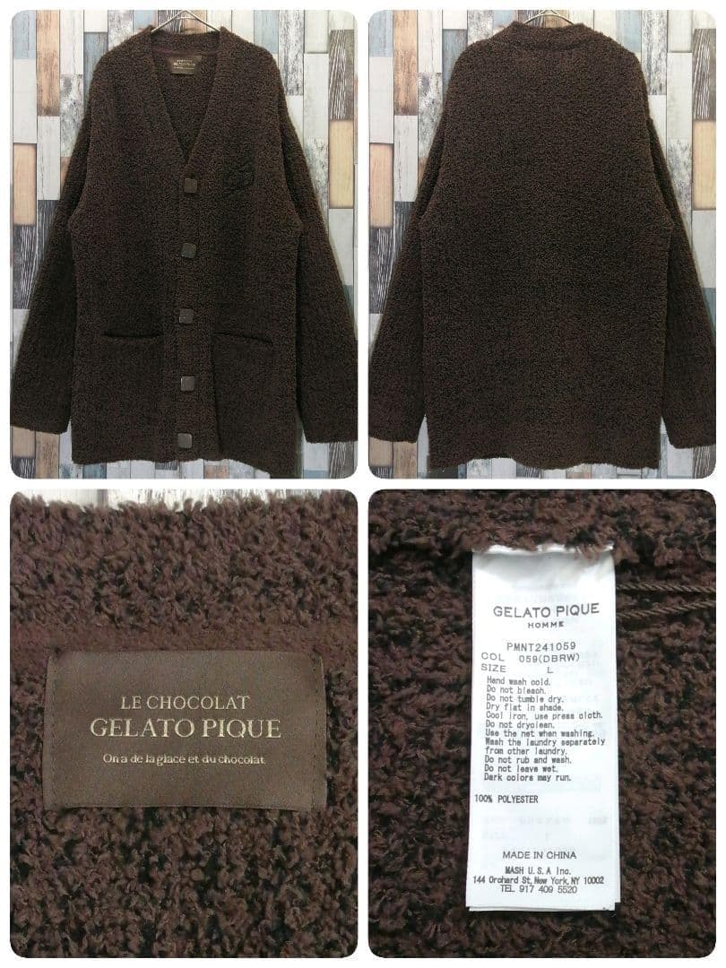gelato pique　ジェラートピケ　タグ付き　ル・ショコラ　コラボ