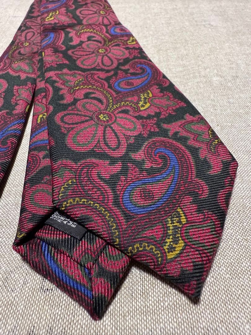 Drake's／BARNEYS NEWYORK別注／ペイズリー／イギリス製