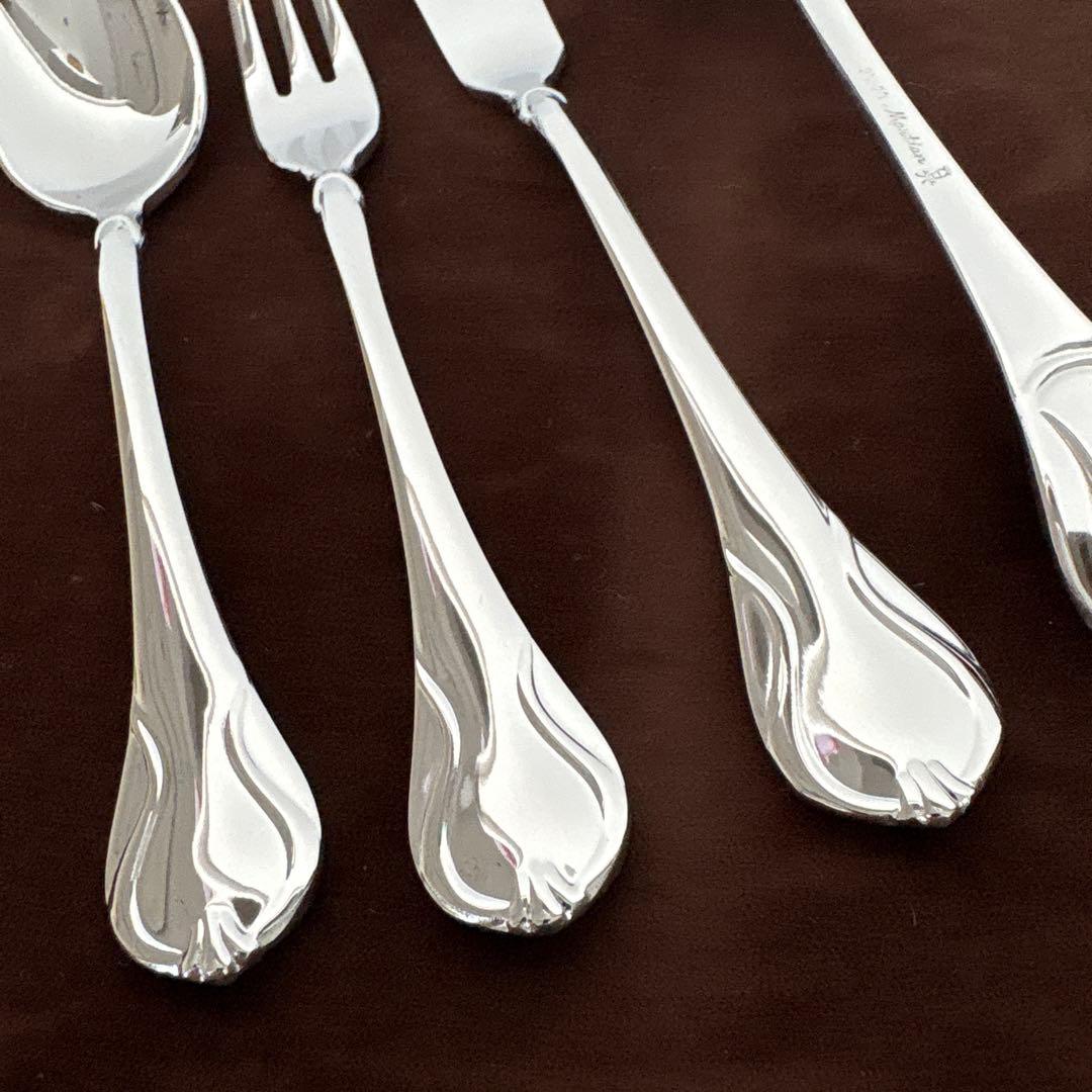 未使用　マーシャン　エクシブル　25-20 最高級ステンレス　カトラリー27本