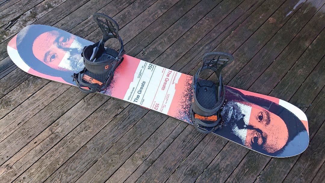 スノーボード 2点セット YES The Greats 152cm UNION