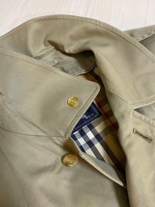 バーバリー ステンカラーコート トレンチコート