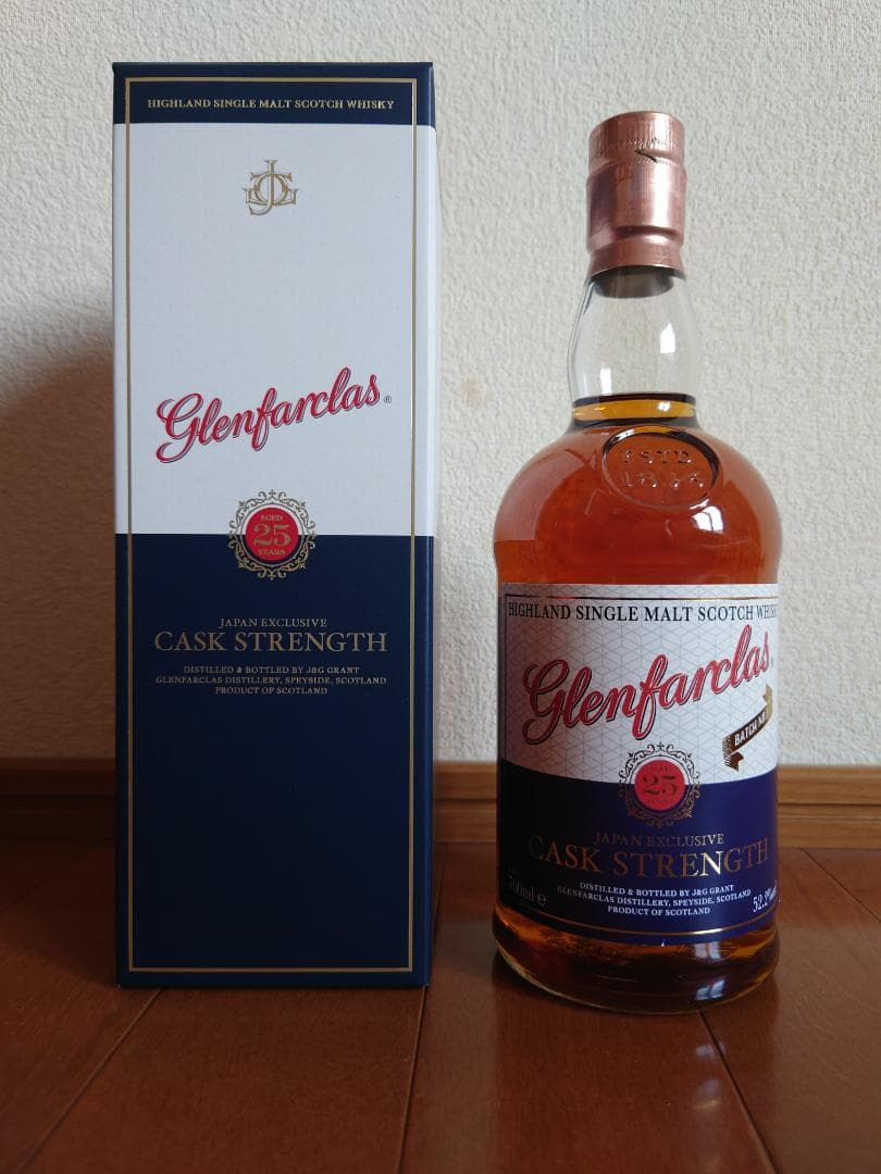 グレンファークラス25年 カスクストレングス バッチ1