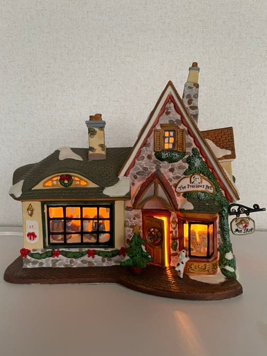 ミニチュア　ドールハウス　ライト　　　　　「ペットショップ」