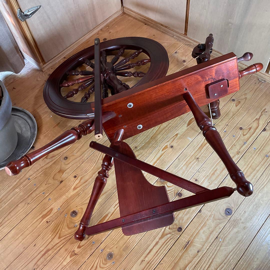 侘助です。　　　美品！紡ぎ車 糸車 ASHFORD アシュフォード