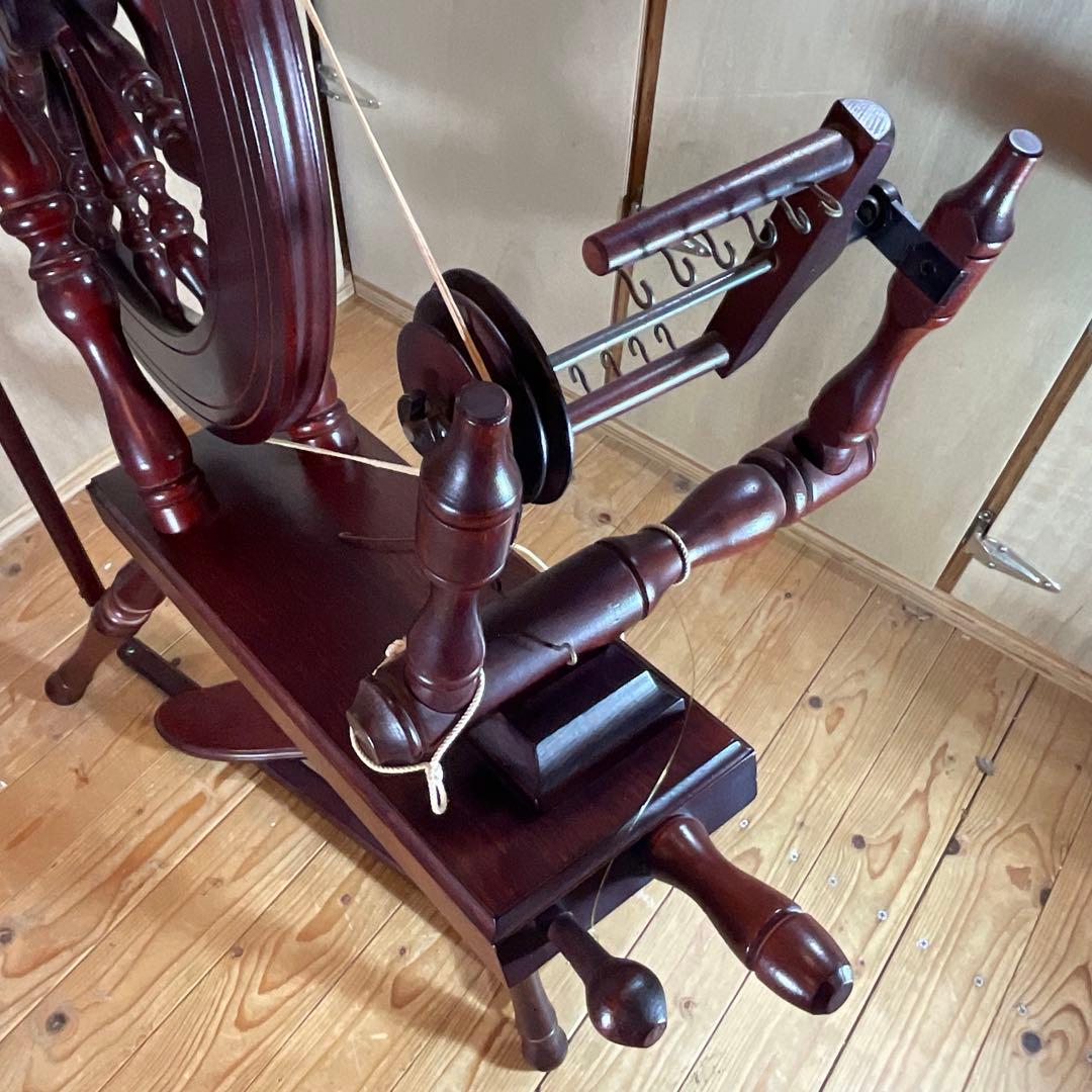 侘助です。　　　美品！紡ぎ車 糸車 ASHFORD アシュフォード