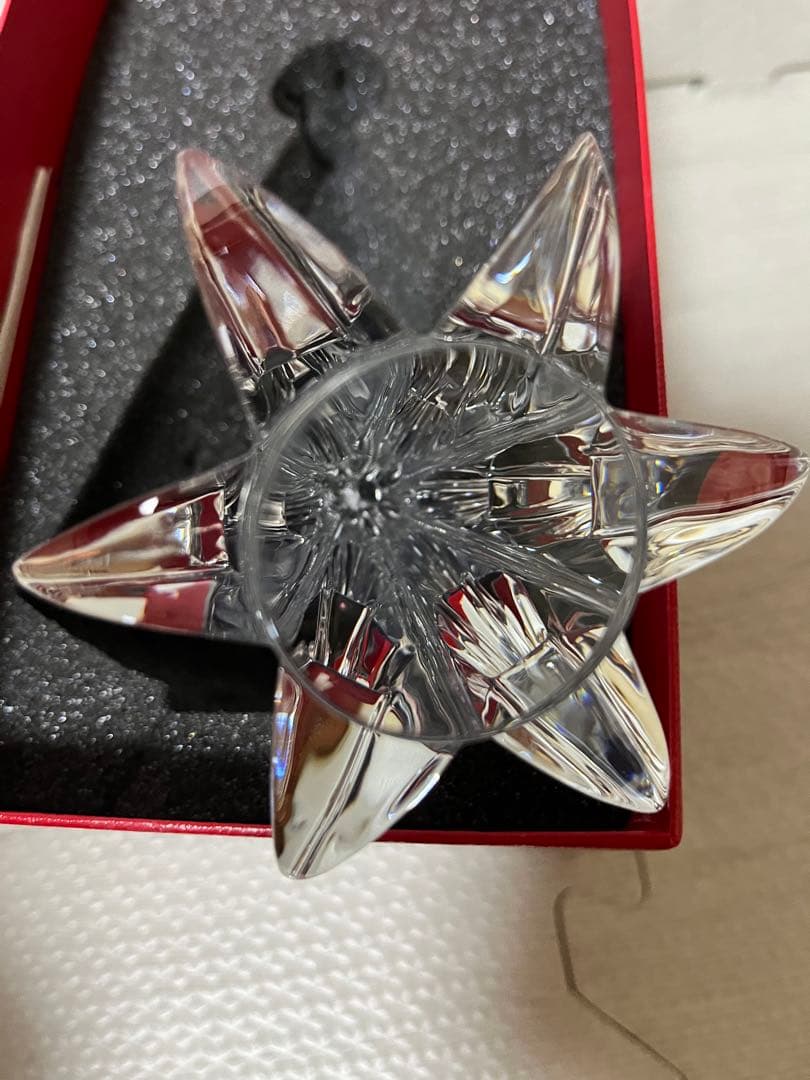 baccara バカラ　クリスマスツリー　箱付き