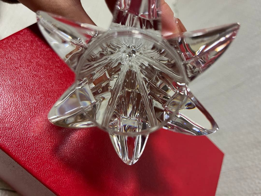 baccara バカラ　クリスマスツリー　箱付き