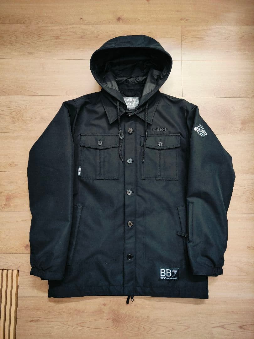 VESP べスプ スノーボード スノボ ウェア ジャケット メンズ M ブラック