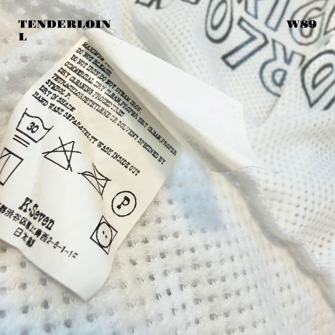 未使用品！ TENDERLOIN 長袖Tシャツ ロンT NFL ホワイト 白 L