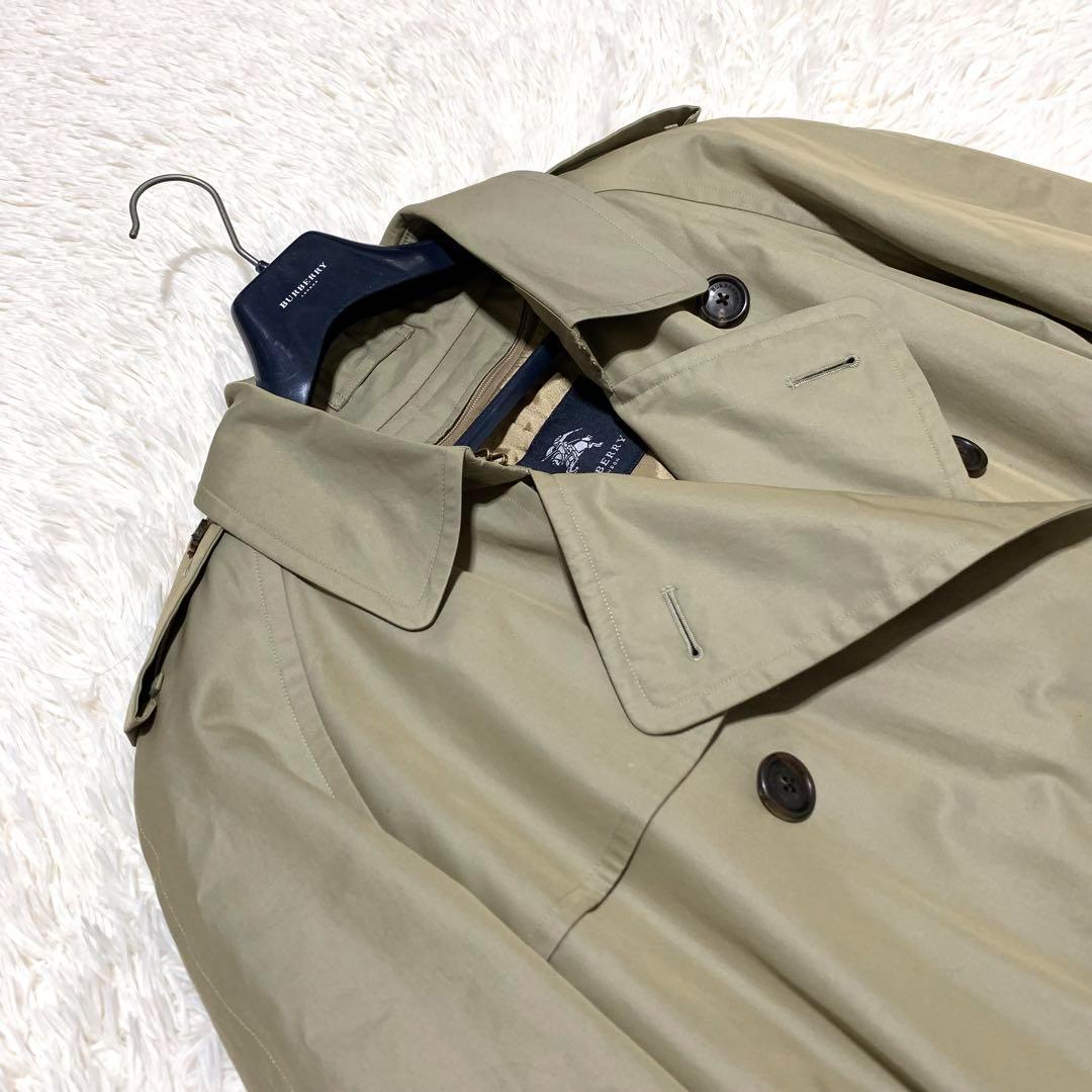 極美品　バーバリーロンドン　4XL 着丈120 トレンチ　カシミヤ混　ベルト