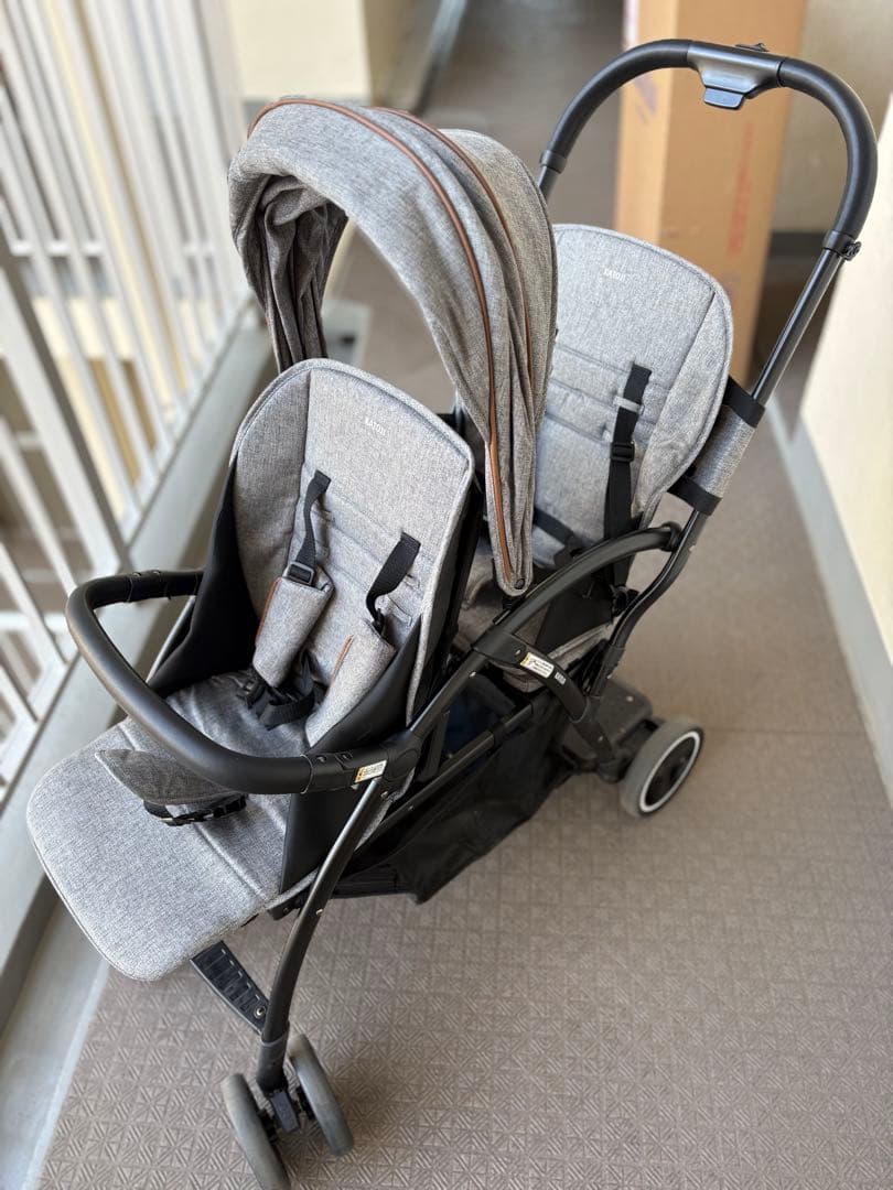 KATOJI 2-Seater ベビーカー リアシートあり