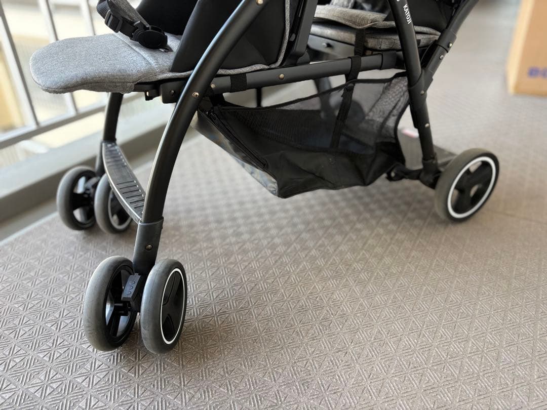 KATOJI 2-Seater ベビーカー リアシートあり