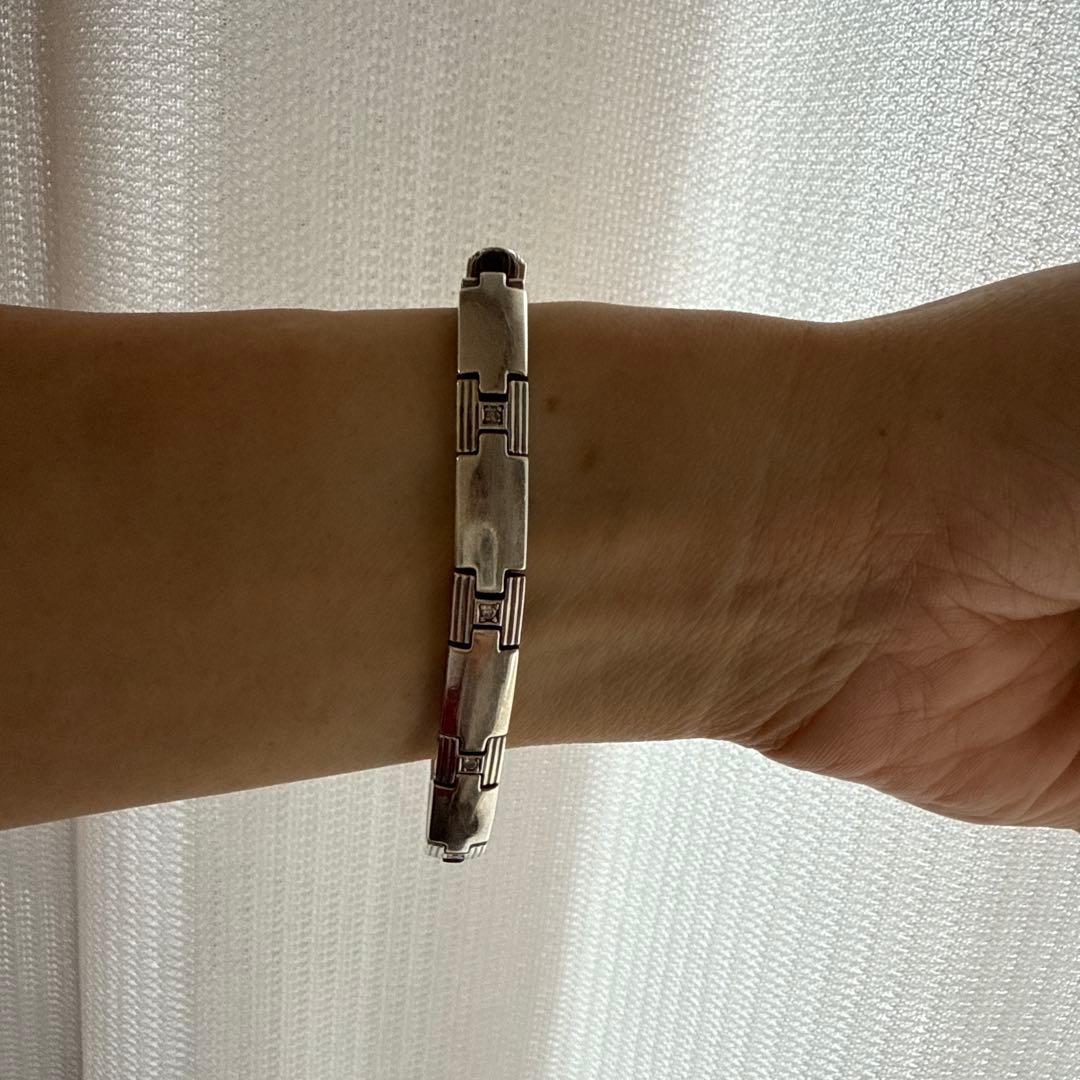 ④ 未使用！Leda SILMA SPORTS ゲルマニウム　ブレスレット