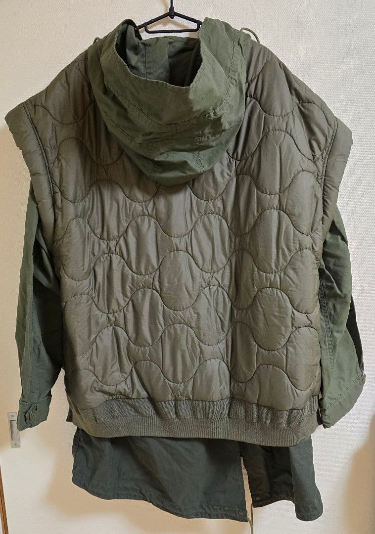 ミリタリージャケット オリーブグリーン