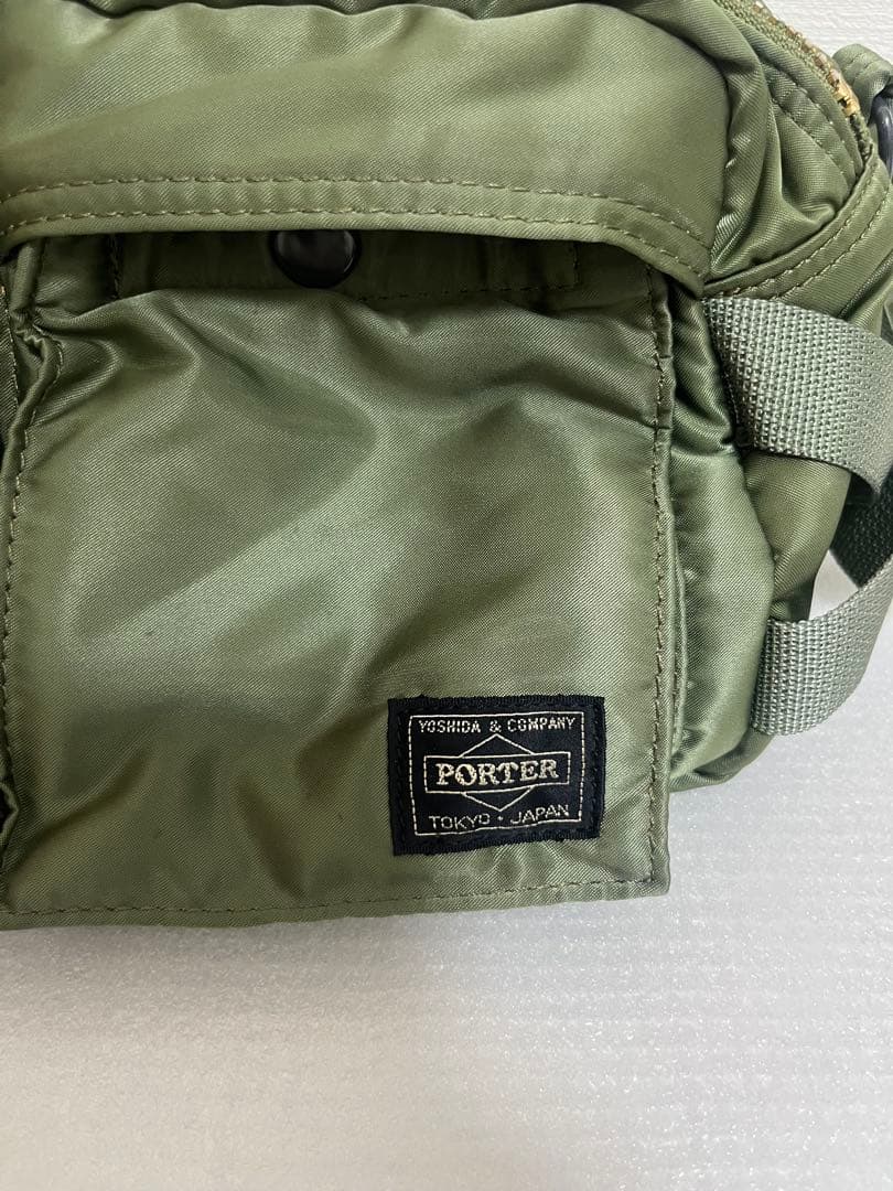 PORTER ボディバッグ オリーブ色