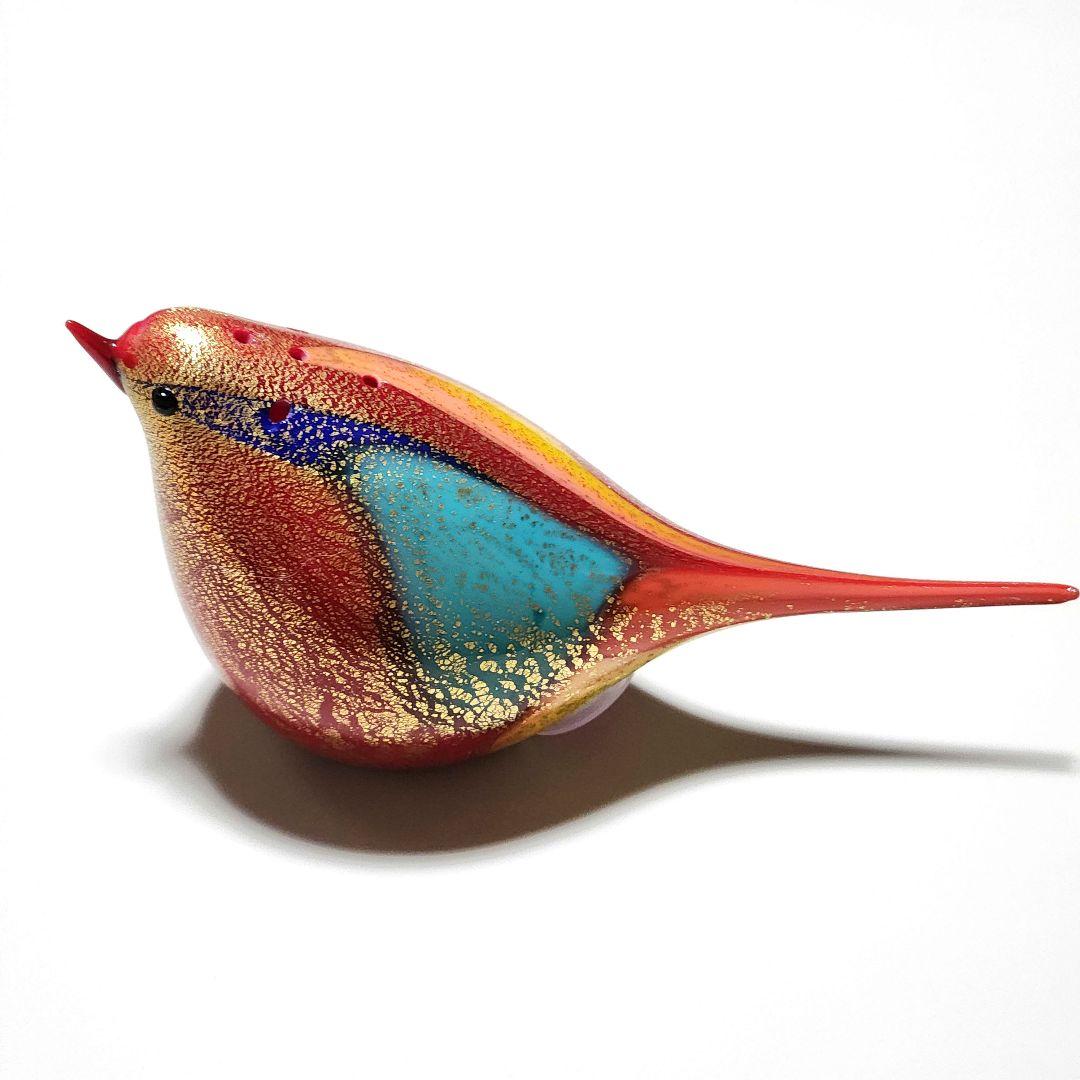 Murano ムラーノガラス 小鳥 塩入れ ベネチアンガラス 現地購入