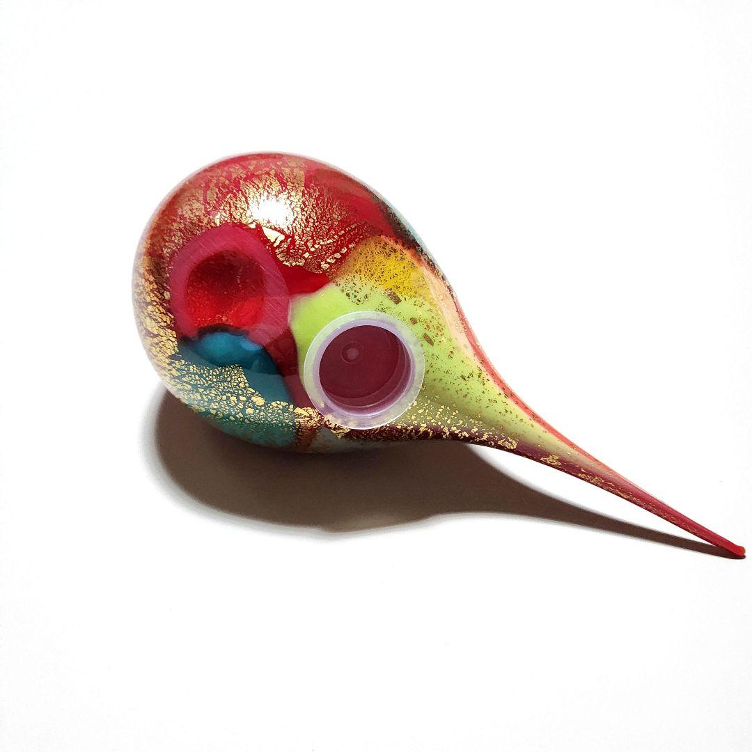 Murano ムラーノガラス 小鳥 塩入れ ベネチアンガラス 現地購入