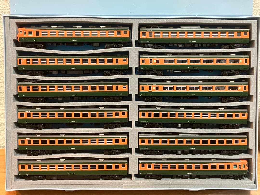 マイクロエース 大垣夜行 14両フル編成　全車ボディマウントTNカプラー