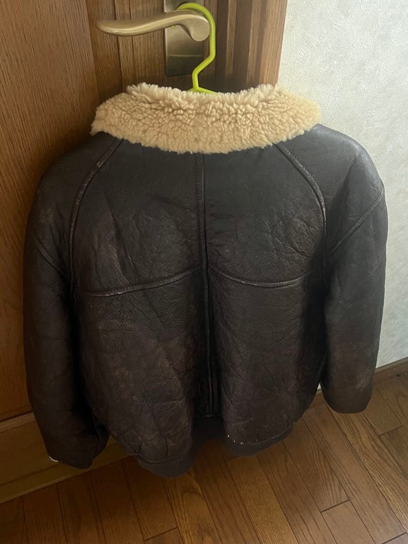 B-3 ムートンジャケット 本革