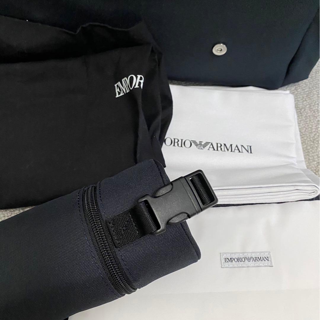 最終値下【タグ付】エンポリオアルマーニ マザーズバック　黒