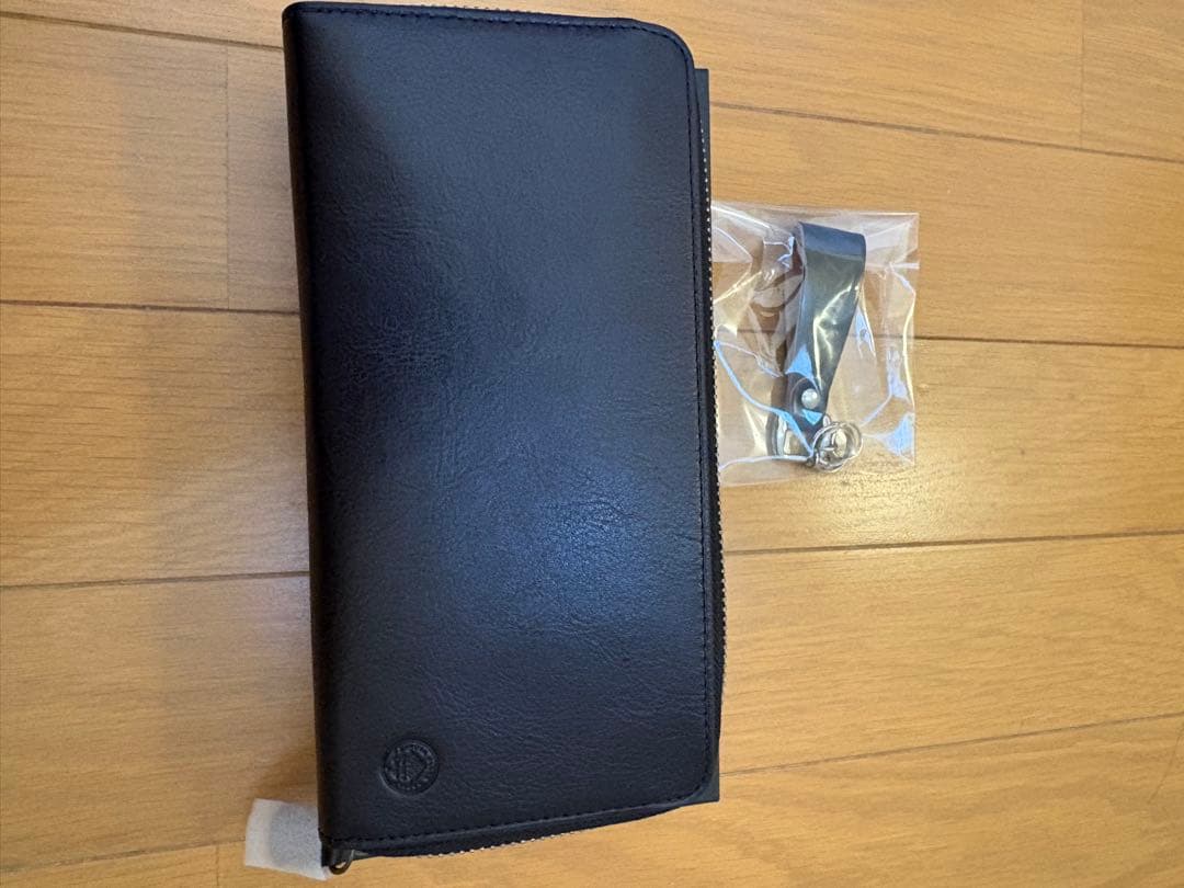 【新品・未使用】長財布　黒　牛革　Dakota ダコタ