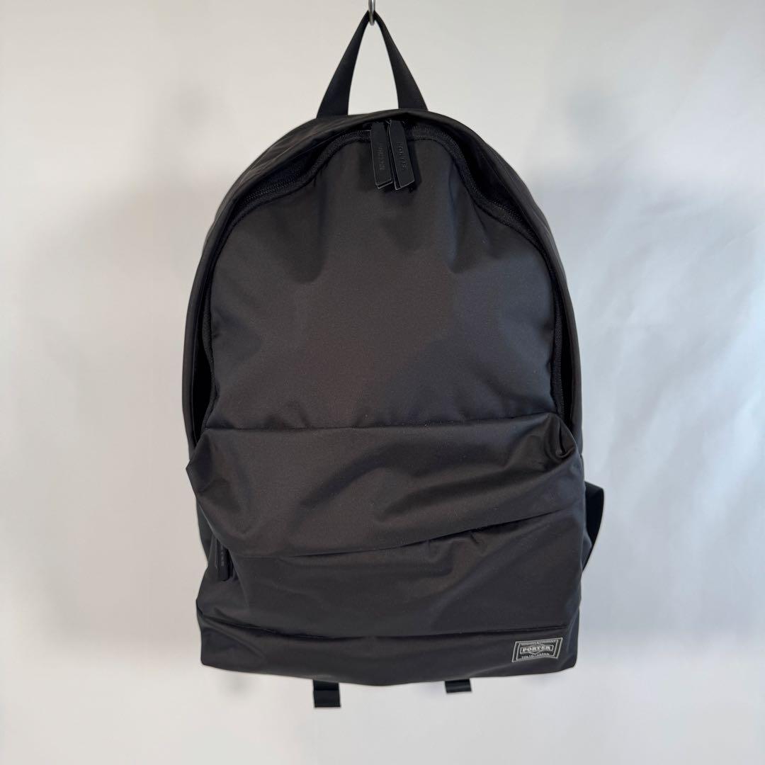 へびいちご　ポーター PORTER バックパック リュック ブラック