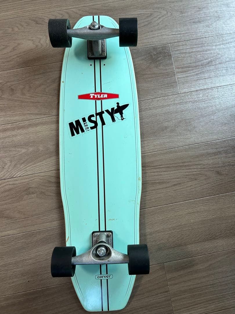 Carver スケートボード 水色