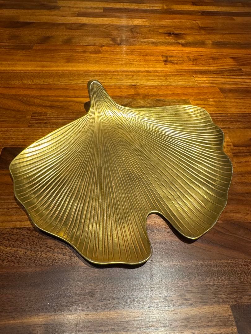 ジャンルイコケ　イチョウプレート1枚とリーフプレート1枚