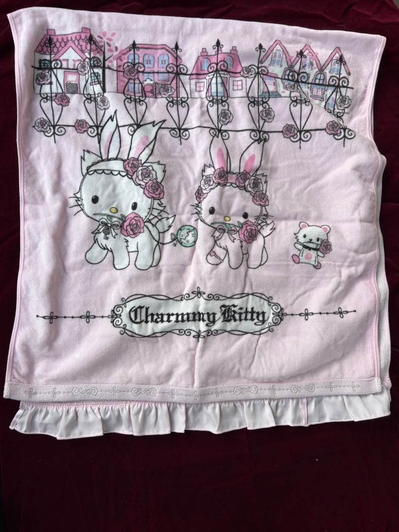 ウサミミ　チャーミーキティ　バスタオル2006