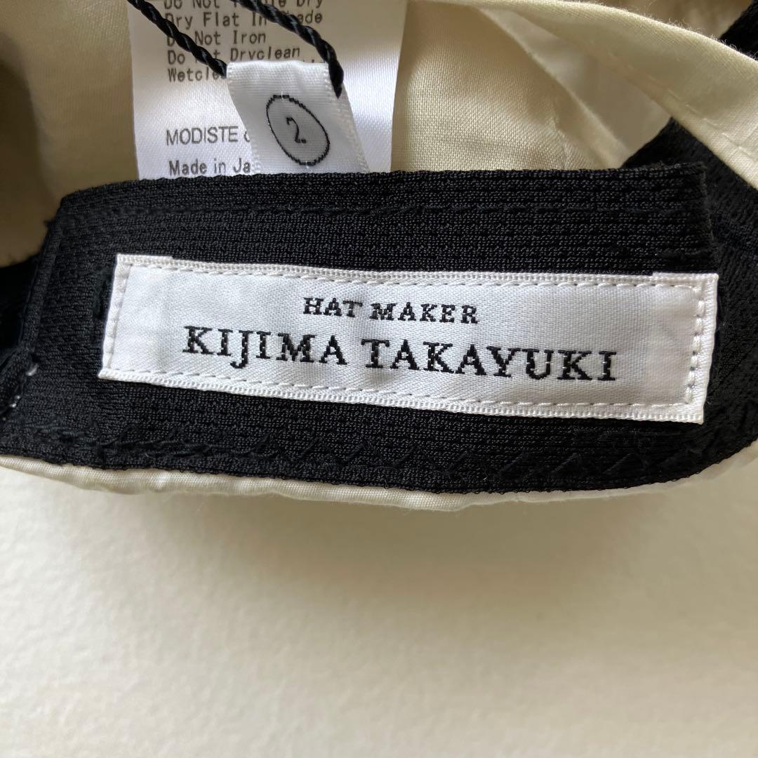帽子 KIJIMA TAKAYUKI LINEN SILK 6PANEL CAP